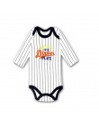 Noworodka body dziecko niemowląt bébés ubrania z długim rękawem bawełna drukowanie odzież dla niemowląt 1 sztuk 0-24 Miesięcy