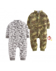 2018 ubrania Dla Dzieci bébés kombinezon kołnierz polar noworodka piżamy niemowlęta odzież boys baby maluch chłopców ubrania kom