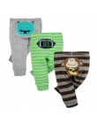 3 SZTUK/PARTIA Moda Dla Dzieci Spodnie Wiosna Jesień Bawełniane Spodnie Dziecięce Spodnie Cartoon Monkey Dziecko Gril 0-24 Nowor
