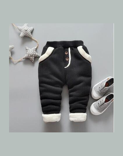 BibiCola 2017 Nowe Dziecko Ciepłe Spodnie Chłopców Polarowe Spodnie Dziewczynek Zimowe Spodnie Dla Dzieci Na Co Dzień Spodnie
