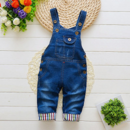 Bibicola boys baby Denim Kombinezony niemowlęta spodnie na szelkach jeans odzież bebe denim kombinezony dla dzieci Szelki Spodni