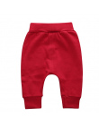 2018 Baby Boy Dziewczyna Bawełniane Spodnie Dzieci Noszą Dla Wiosna Jesień Dzieci Legging grube frotte spodnie harem spodnie DK0
