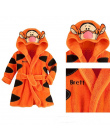 2015 darmowa wysyłka new Baby Dziewczyny Chłopcy cartoon tiger romper Piżamy szlafroki dzieci miękkie ręczniki