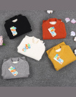 Maluch żebrowane sweter futro wewnątrz 2018 chłopiec noworodka dzianiny ubrania topy jumper zima czarni i biały wear dla dzieci 