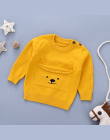 Swetry dla dzieci dla Chłopców Zimowe Ubrania Jesienią Dorywczo Newborn Dzianiny Swetry Skoczków Szary Dziecięce Długi Rękaw Dzi