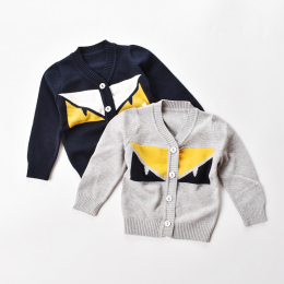 Sweter dziecko sweter 2017 dzieci Z Długim Rękawem sweterek dla chłopców dzieci Zimą Maluch Dziecko Bluzy z Dzianiny
