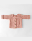 2018 Dziecko Chłopcy Swetry Stałe Dziewczynek Ubrania Z Dzianiny Sweter dla Newborn Dziewczyny Odzież Chłopcy Cardigans