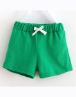 Letnie spodenki bawełniane spodenki dla dzieci chłopcy dziewczęta Dzieci wata cukrowa odzież marki Stałe krótkie Spodnie Moda sp