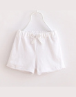 Letnie spodenki bawełniane spodenki dla dzieci chłopcy dziewczęta Dzieci wata cukrowa odzież marki Stałe krótkie Spodnie Moda sp