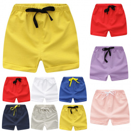 Dzieci Spodenki Dla 0-2Y Dzieci Lato Odzież Plaża Krótki Jersey Cukierki Kolorowe Dziewczyny Chłopcy Spodnie Ubrania A101 Maluch
