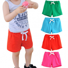 Dziecko Unisex Spodenki 4 Kolor Dzieci Bawełniane Spodenki Chłopcy i Dziewczyny Bawełniane Ubrania Letnie Dziecko Spodnie Moda 1