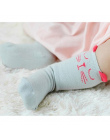Newborn bebe Malucha kolana wysokie skarpety Baby Boy Dziewczyna lisa skarpetki antypoślizgowe bawełniane Cartoon Zwierząt Kot g