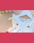 Baby Girl Dress Dziecko Lato Hafty Kwiat Bawełniana Sukienka Baby Girl Ubrania Noworodka Dziewczyna Urodziny Księżniczki Sukienk