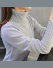2018 Nowy Jesień zima Kobiety Swetry Z Dzianiny Swetry Z Golfem Z Długim Rękawem Jednolity Kolor Szczupła Elastyczna Krótki Swet