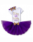 Newborn Baby Dress Party Dzieci Ubrania Dla 2 lat Dziewczyny Boutique Odzież Dla Niemowląt Drugie Urodziny Tutu Stroje vestidos 