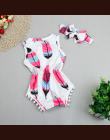 ISHOWTIENDA baby girl spadek ubrania druku noworodka odzież Baby Girl Pajacyki + dziecko pałąk Pomponem dziecko ogólnie Kombinez