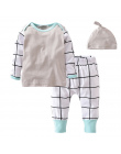 Jesień w stylu baby boy odzież ustawia bawełny z długim rękawem dla niemowląt 3 sztuk garnitur chłopców odzież dla niemowląt now