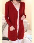 YUNSHUCLOSET Pani Sweter z wełny Mody średnie długie Kaszmirowy Sweter Kobiet luźny sweter dla kobiet odzieży wierzchniej płaszc