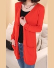 YUNSHUCLOSET Pani Sweter z wełny Mody średnie długie Kaszmirowy Sweter Kobiet luźny sweter dla kobiet odzieży wierzchniej płaszc