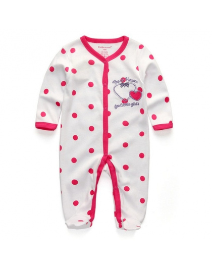 Baby Pajacyki Body suits Pokrywa Newborn chłopcy dziewczyny one-pieces Ubrania paskiem drukowane dziecko zima sleepsuits ropa be