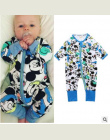 Wasailong Newborn Baby Boy Odzież Dla Niemowląt Romper Z Długim rękawem Flower Print Baby Girl Pajacyki Kombinezon Piżamy Dla Dz