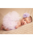 Śliczne Maluch Newborn Baby Girl Tutu Spódnica i Opaska Photo Prop Kostium Strój # HC6U # Drop shipping