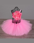 Hot Pink Newborn Baby Urodziny Tutu Spódnica Piękny Niemowlę Maluch Puszyste Tiulu Balet Tutu Spódnice Dla Infantylne Taniec nos