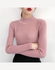 Kobiety Swetry I Pulowery 2018 Nowy Jesień Zima Odzież Z Dzianiny Casual Kobiety Bluzki Z Długim Rękawem Podstawowe Swetry Dla K