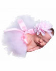 Gorąca Sprzedaż Newborn Baby Dziewczyny Chłopcy Costume Zdjęcie Fotografia Prop Zestawy Słodkie Spódnica z Pałąk tutu Spódnica s