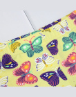 Dziecko Bawełna Długie Spodnie W Pasie Legginsy Dziewczyny Miękkie Dna Dzieci Odzież Butterfly Wzór Nowy Odzież Dla Dzieci Garni