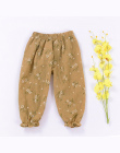 Puseky Dziecko Kid Dziewczyny Lato Casual Floral Bloomers Spodnie Harem Luźne Spodnie Legginsy Spodnie Domu Miękkie 6-24 M