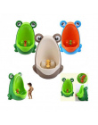 Baby Boy Frog Dzieci Niemowlę Toddler Potty Kubki Do montażu na Ścianie Pisuary Toaleta Szkolenia Dzieci Stojak Pionowy Chłopców