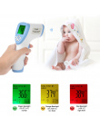 Termometr cyfrowy Na Podczerwień Dziecko Dorosłych Czoło Bezdotykowy Termometr na podczerwień Z LCD Backlight Termometro Infrave
