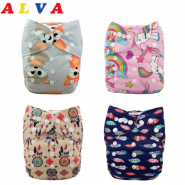 U Pick Alvababy Zmywalny 1 pc Cloth Diaper z 1 pc Wkładką Z Mikrofibry Wielokrotnego Użytku Tkaniny Dziecko Pieluszki dla Unisex
