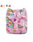 U Pick Alvababy Zmywalny 1 pc Cloth Diaper z 1 pc Wkładką Z Mikrofibry Wielokrotnego Użytku Tkaniny Dziecko Pieluszki dla Unisex