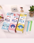 Cartoon Mleko butelka szkoła piórnik słodkie PU pióro torba storage pouch Korea Piśmienne materiał biuro szkolne escolar