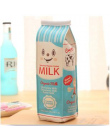 Cartoon Mleko butelka szkoła piórnik słodkie PU pióro torba storage pouch Korea Piśmienne materiał biuro szkolne escolar