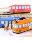 Kreatywny Autobus Szkolny piórnik Duża Pojemność Śliczny piórnik Szkoła Minecraft etui Pencilcase estuche escolar Trousse 04972