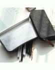 JIANWU Minimalistyczny czuł ołówek torba tkaniny piórnik piórnik Szkolne Materiały Biurowe