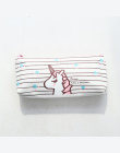 Uroczy kucyk Jednorożec zwierząt uczeń piórnik szkolny piórniki dla dziewczyny piśmiennicze płótno torba ołówek estojo escolar