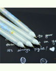 0.8mm Biały Tusz Kolorowy Album Gel Pen Stationery Office Nauka Uroczy Długopis Unisex Długopis Prezent Dla Dzieci