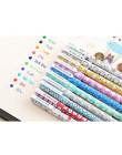 10 Sztuk/partia Kolor Pen Kawaii Długopis Boligrafos Długopisy Żelowe Canetas Escolar Śliczne Koreański Piśmienne Kawaii Śliczne
