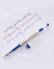 6 sztuk/partia MUJI Styl 0.35mm Gel Pen Czarny Niebieski Pióra Atramentu Ekspres Pen Szkoła Biuro student Egzamin Pisanie Biurow