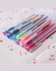 12 sztuk/partia Gel Pen 0.5mm kolor Pióra Atramentu Ekspres Długopis Szkoły Biurowymi MUJI Styl 12 kolory