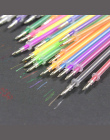 2017 Nowy 36 Kolory Zestaw Flash Ballpint Długopis Żelowy Atrakcją Uzupełniania Kolor Pełnej Shinning Refill Malarstwo Pen Frees