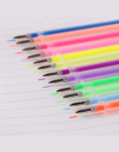 36 Sztuk/partia Nowy 36 Kolory Zestaw Flash Długopis Żelowy Atrakcją Uzupełniania Koloru Pełne Shinning Refill Malarstwo Pen