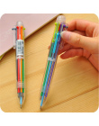 New Arrival 1 sztuk Nowością Wielokolorowy Długopis Wielofunkcyjny 6 In1 Kolorowe Biurowe Kreatywny Artykuły Szkolne