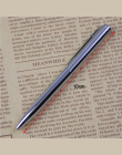 1 sztuk Mini Metal Trwała Długopis Obracanie kieszonkowe Długopis Przenośne Długopis Małe Długopis Oleju Wykwintne Pisania narzę