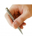 1 sztuk Mini Metal Trwała Długopis Obracanie kieszonkowe Długopis Przenośne Długopis Małe Długopis Oleju Wykwintne Pisania narzę