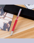Metaliczny kryształ długopis biurowe papiernicze artykuły szkolne długopis ekran dotykowy pisma pojemnościowy diament ołówek dłu